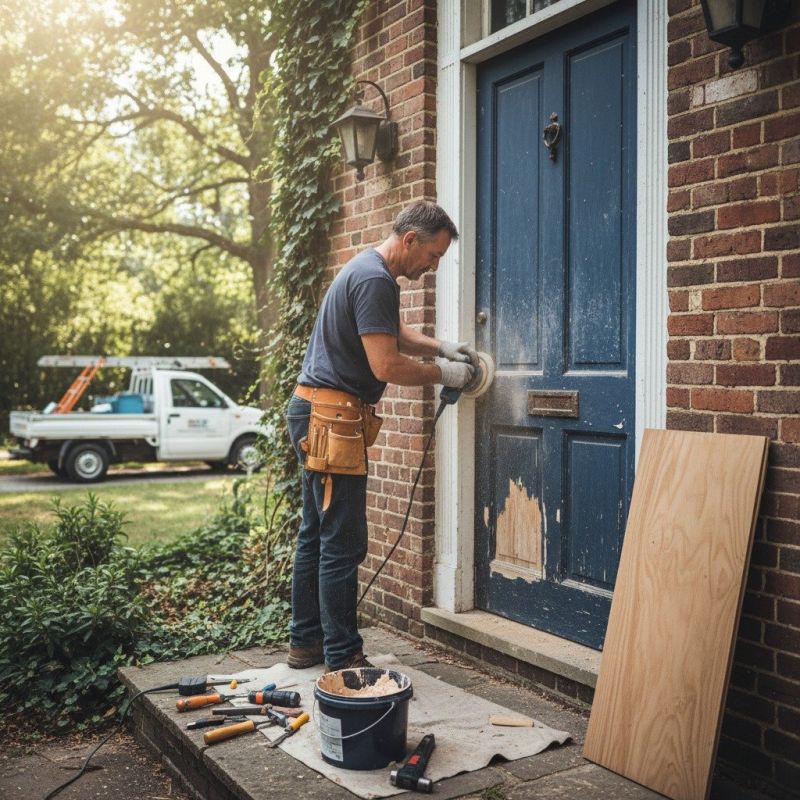 Rotting Door Repair in Conroe, TX